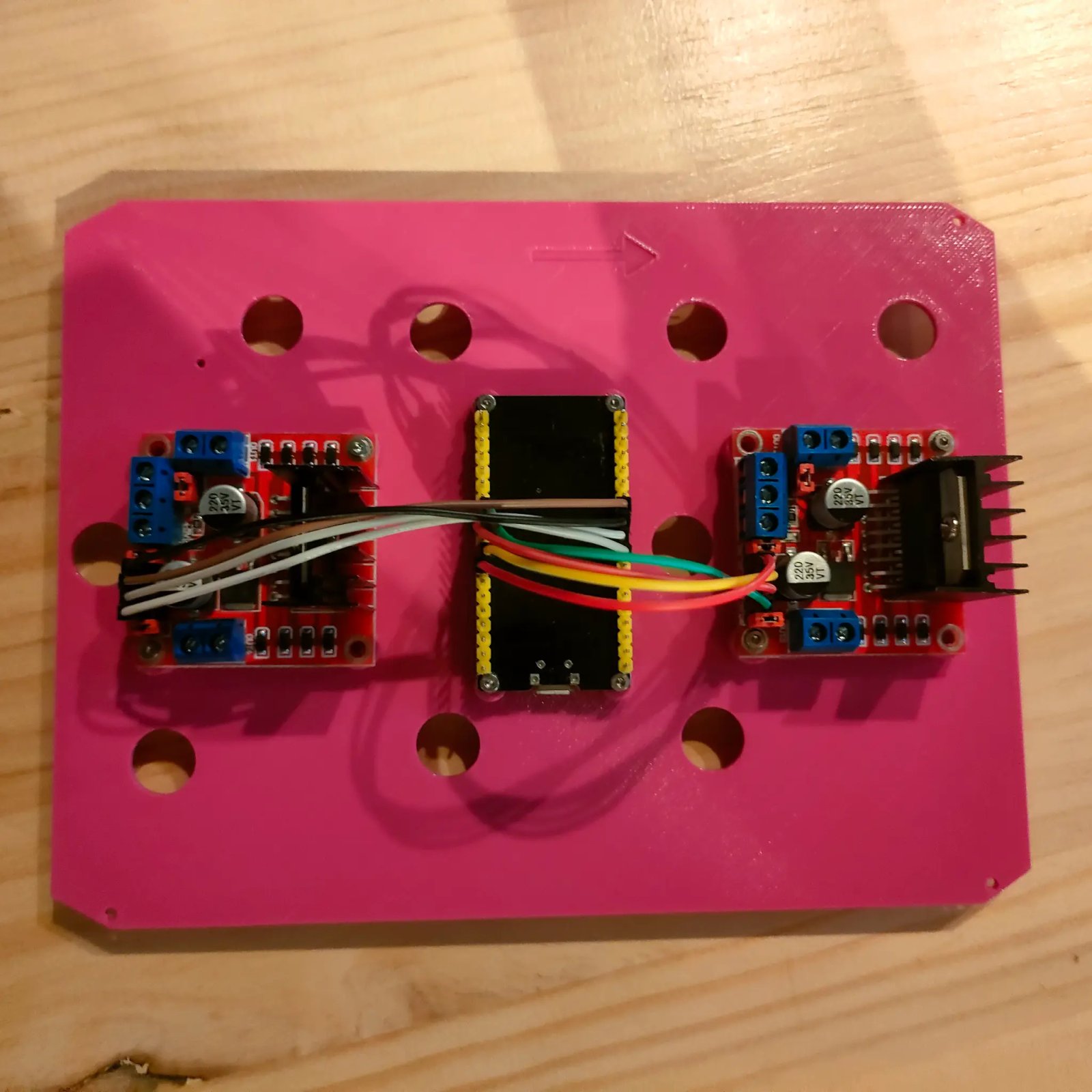 Taller de robótica - Circuito electrónico
